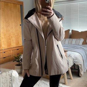 Dusty Pink Rain Jacket